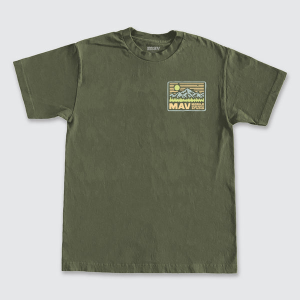 Hillclimb Tee - Army