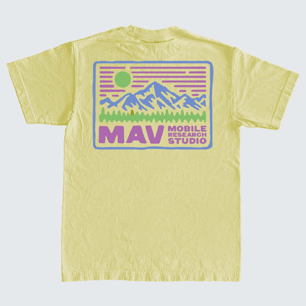 Hillclimb Tee - Gold