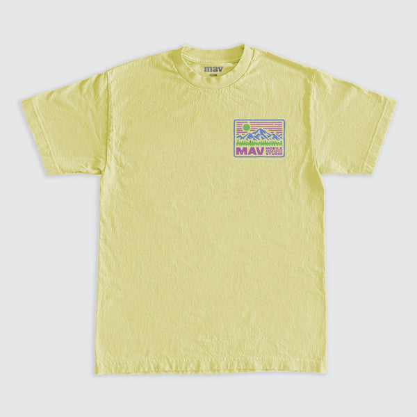 Hillclimb Tee - Gold