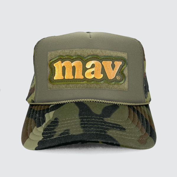 Standard Issue Trucker - Woodland Camo