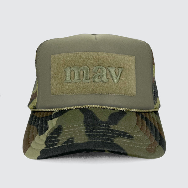 Standard Issue Trucker - Woodland Camo