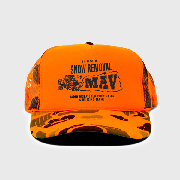 Snow Removal Trucker Camo